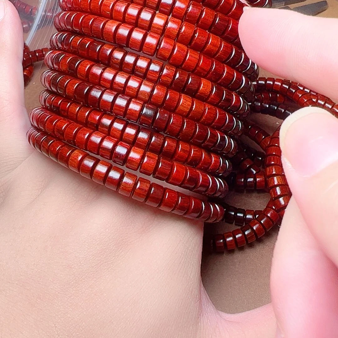 手串/手链小叶紫檀47琴料火焰纹