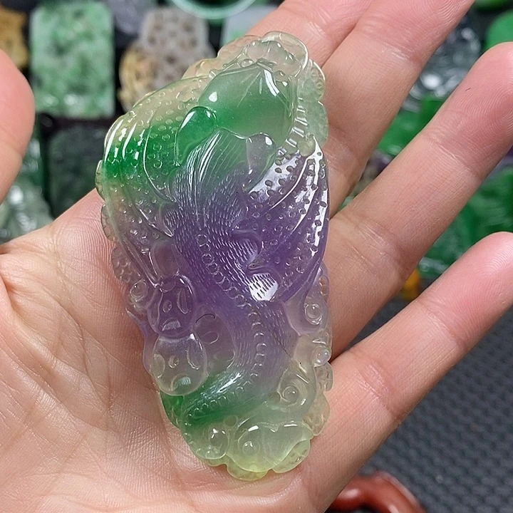 吊坠紫金钵盂菩提