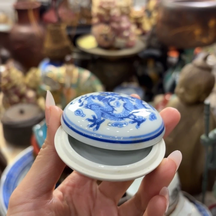 陶瓷古美术置物摆件