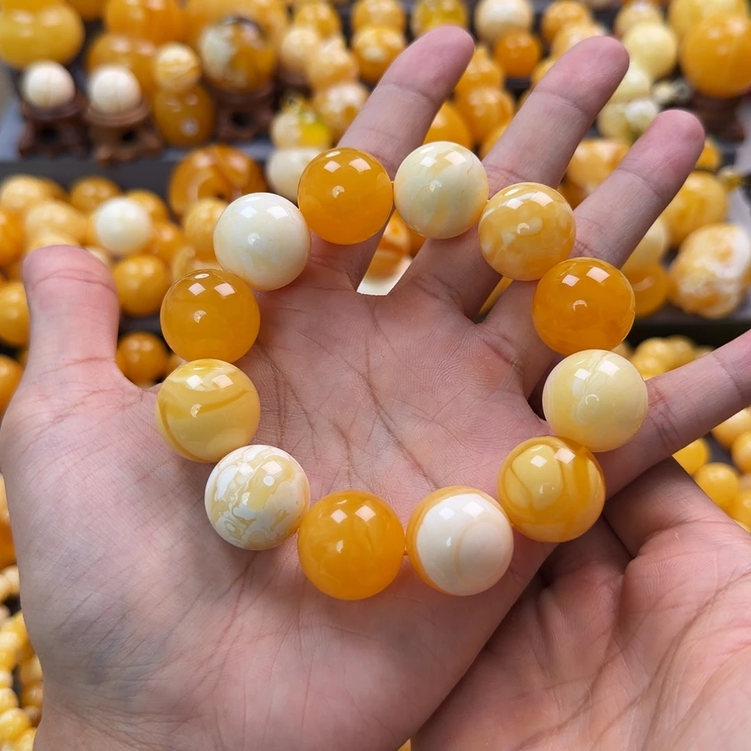 琥珀未镶嵌珠宝奇石20mm