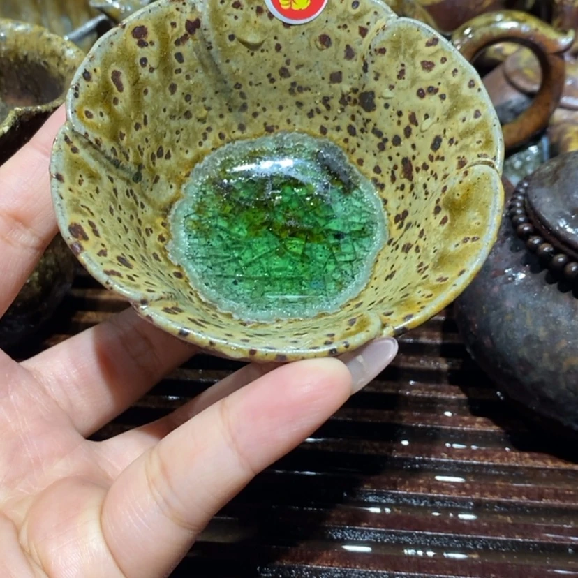 【闪购商品】茶壶紫砂驼*福利绿底杯