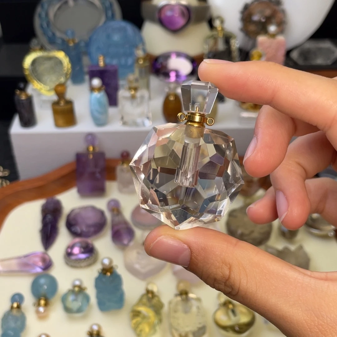 小***场颈饰未镶嵌水晶天然水晶吊坠171