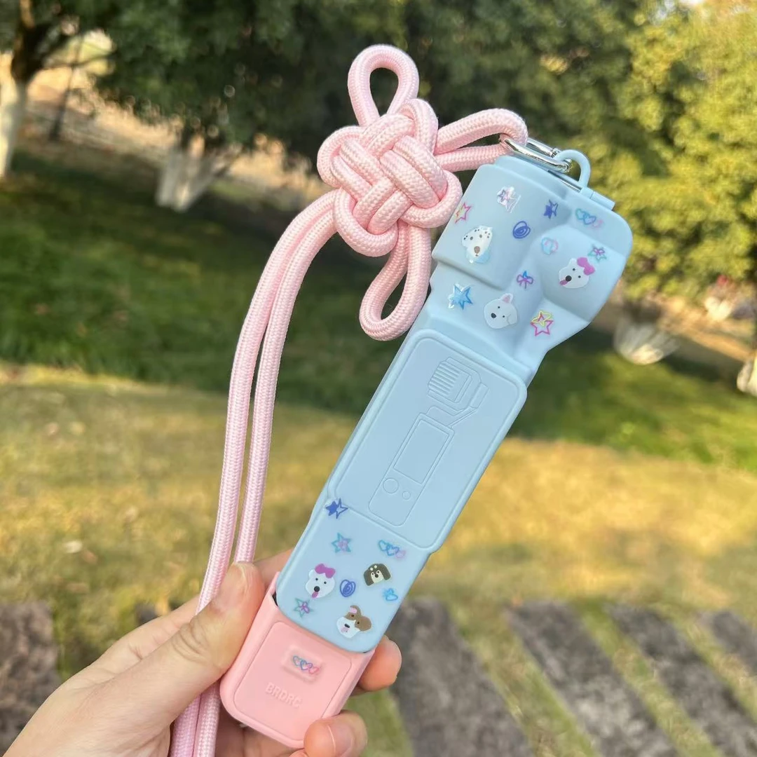 大疆pocket3挂脖云台保护壳口袋相机保护配件相机防磕碰刮花