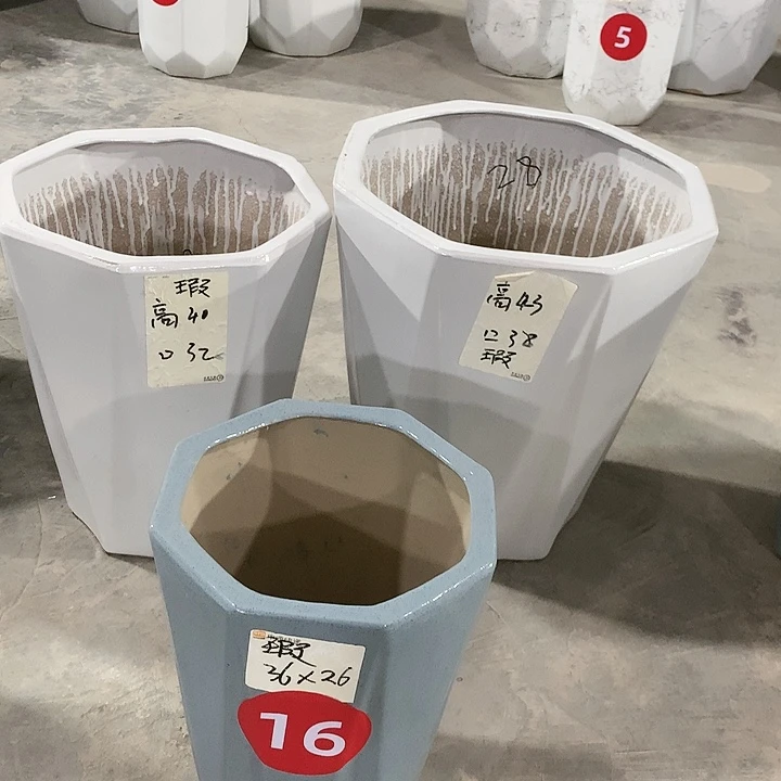 【闪购商品】陶瓷花盆默认微瑕