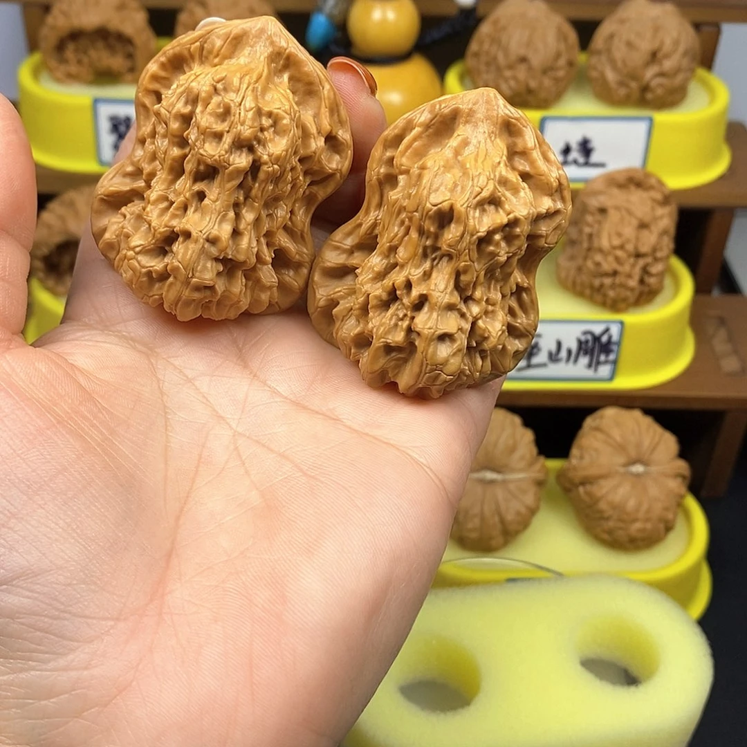 核桃石*葫芦 文玩/木作/... 文玩把件