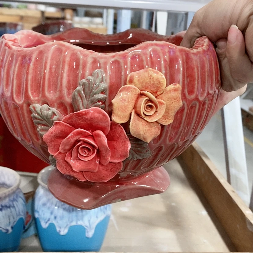 【闪购商品】陶瓷陶瓷花盆，多肉花盆