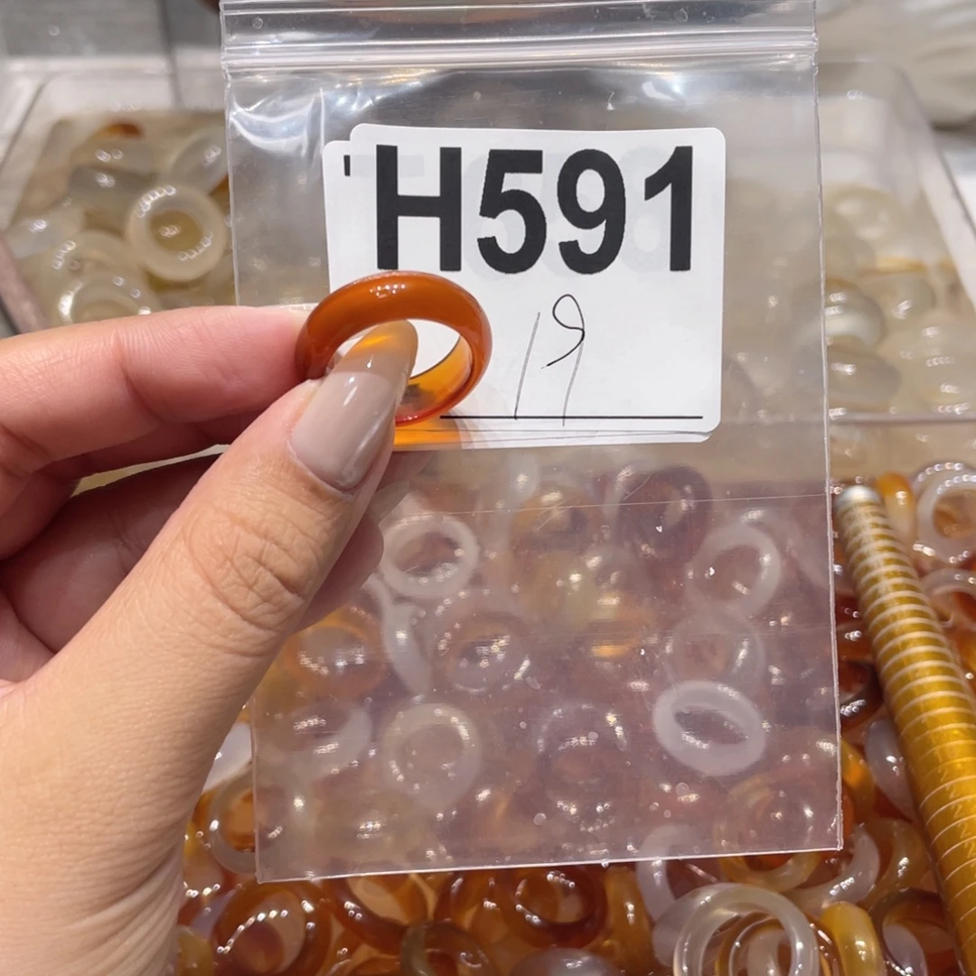 玛瑙/玉髓未镶嵌戒指591