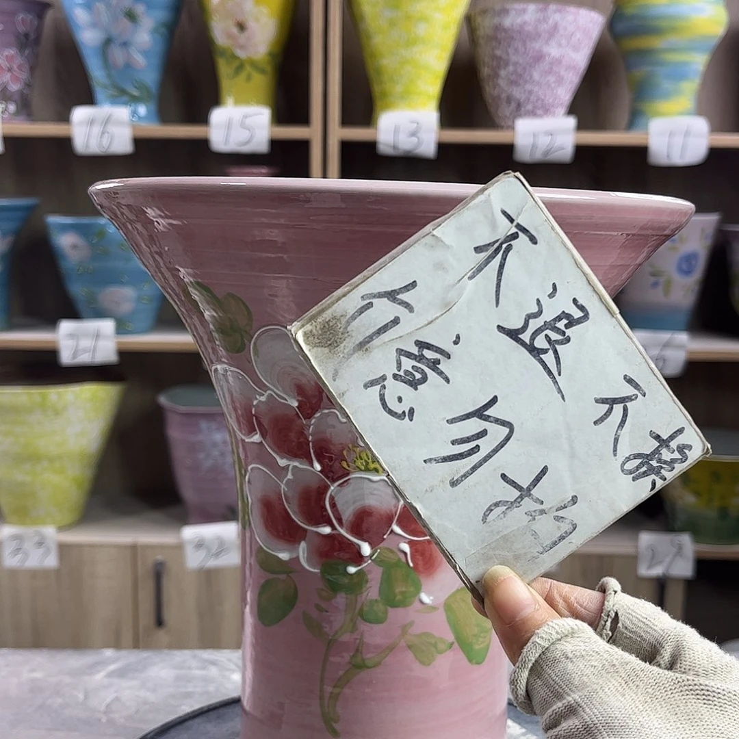 景德镇陶瓷花盆花盆