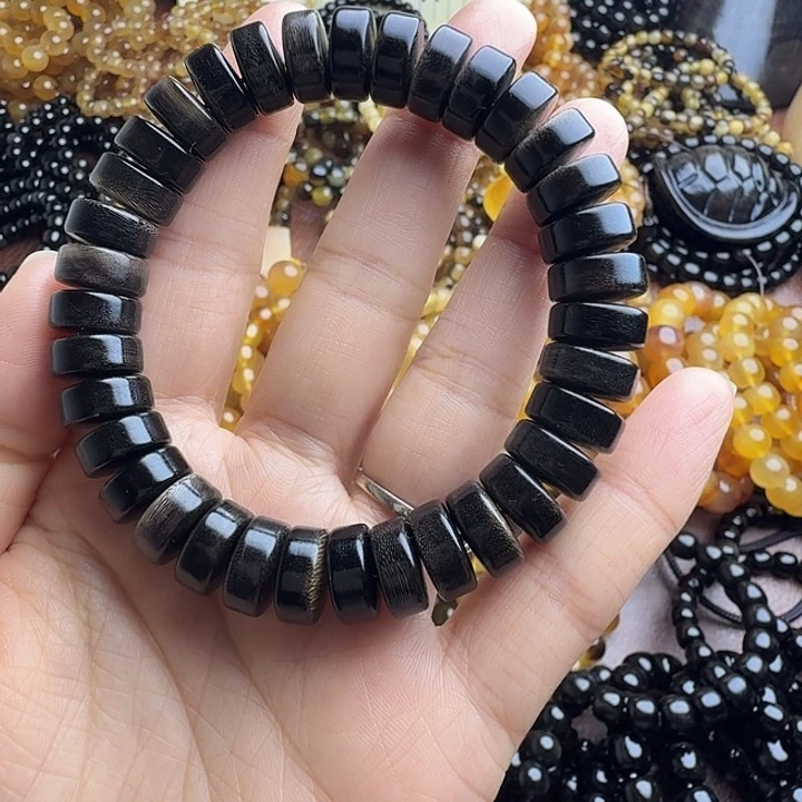 无***3木质类驴蹄子药片手串12✖️5