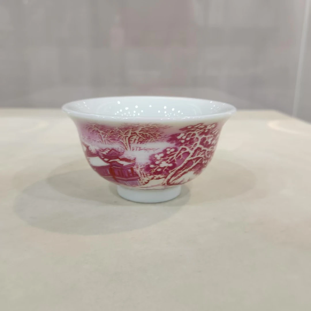 BZ-00125/江山雪霁压手杯