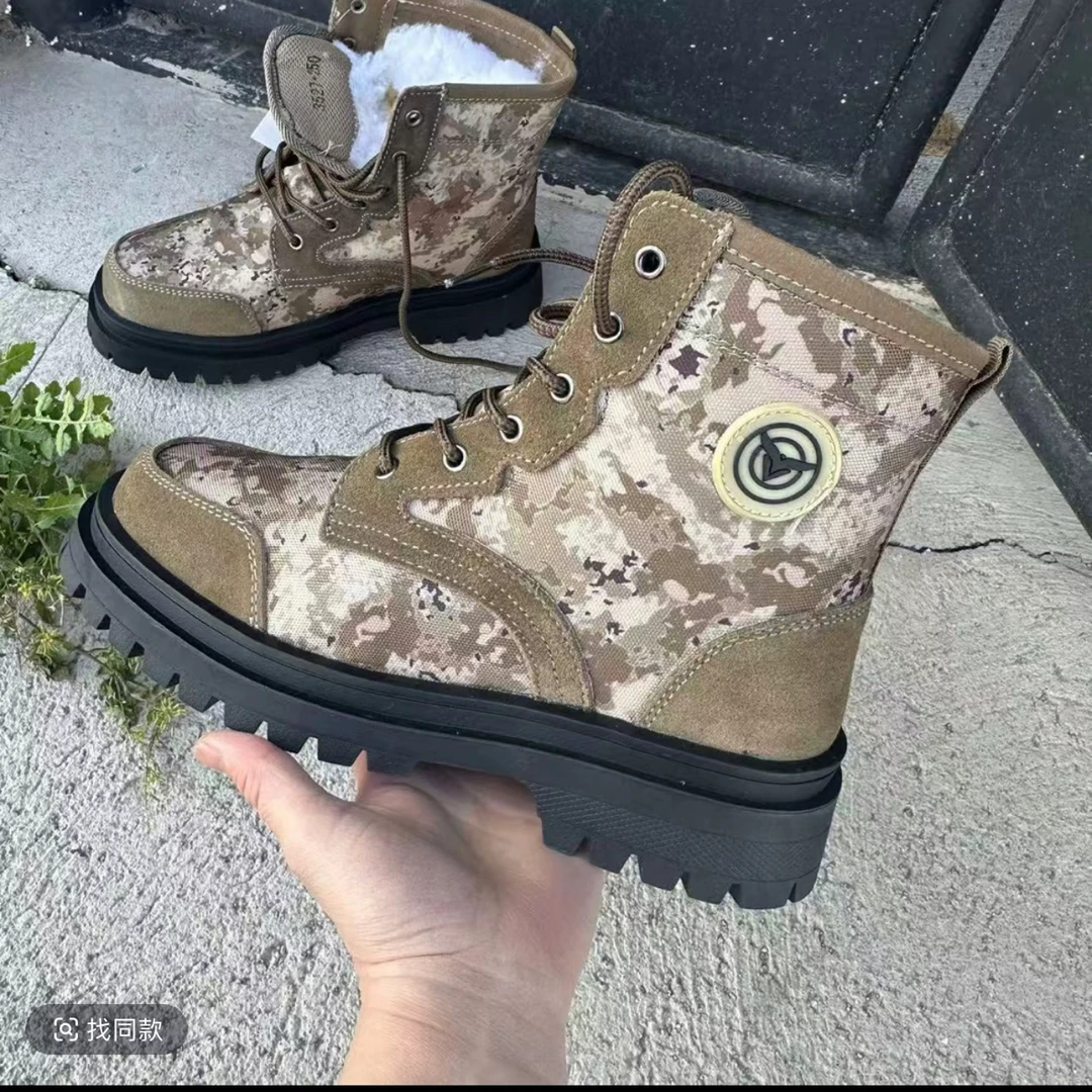 男士羊毛靴雪地靴495