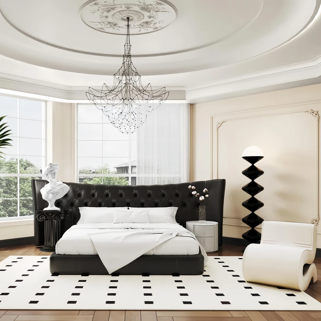 蝶舞花漫丨全棉长绒棉数码印花工艺细腻裸睡四件套