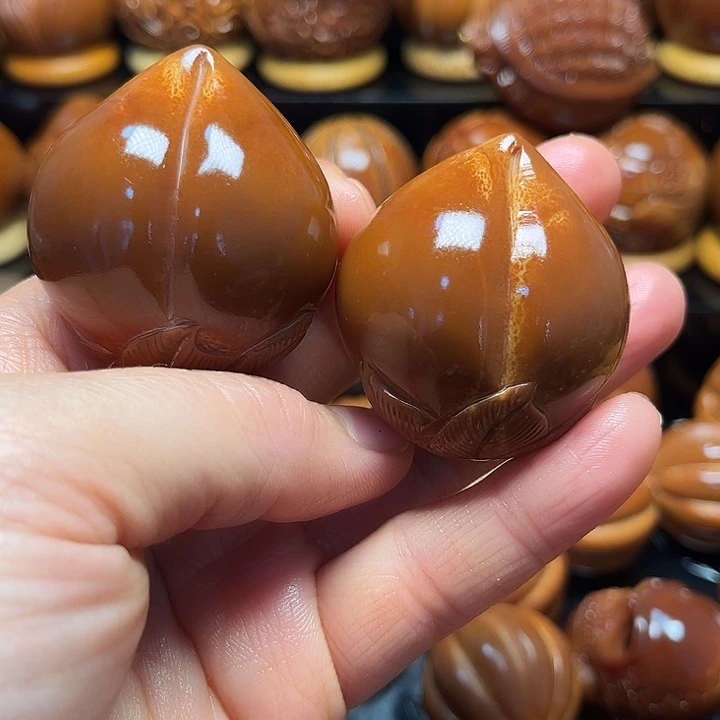 橄榄核手串/手链桃一对88