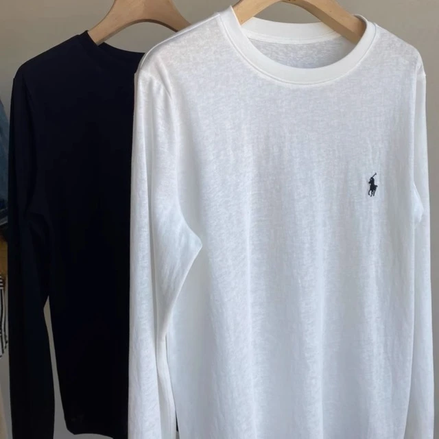 特大码300斤春夏新款雪花棉刺绣战马T恤女装圆领长袖防晒罩衫上衣