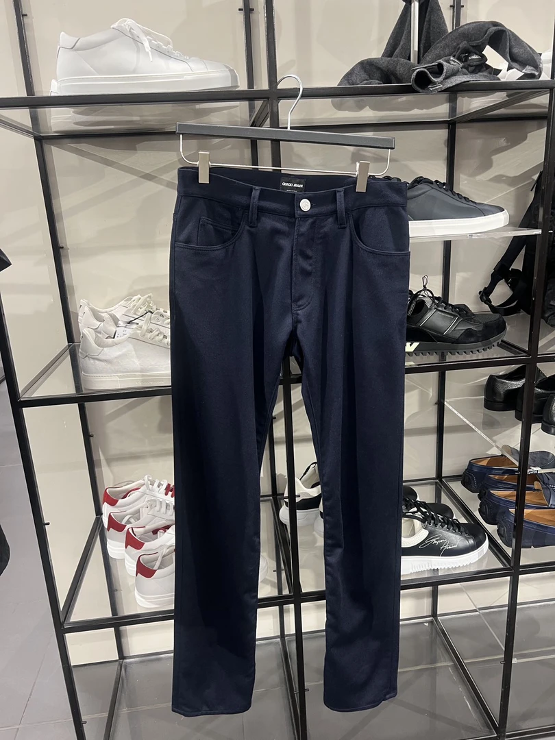 全新未使用 GIORGIO ARMANI/阿玛尼 男士裤子 不退换