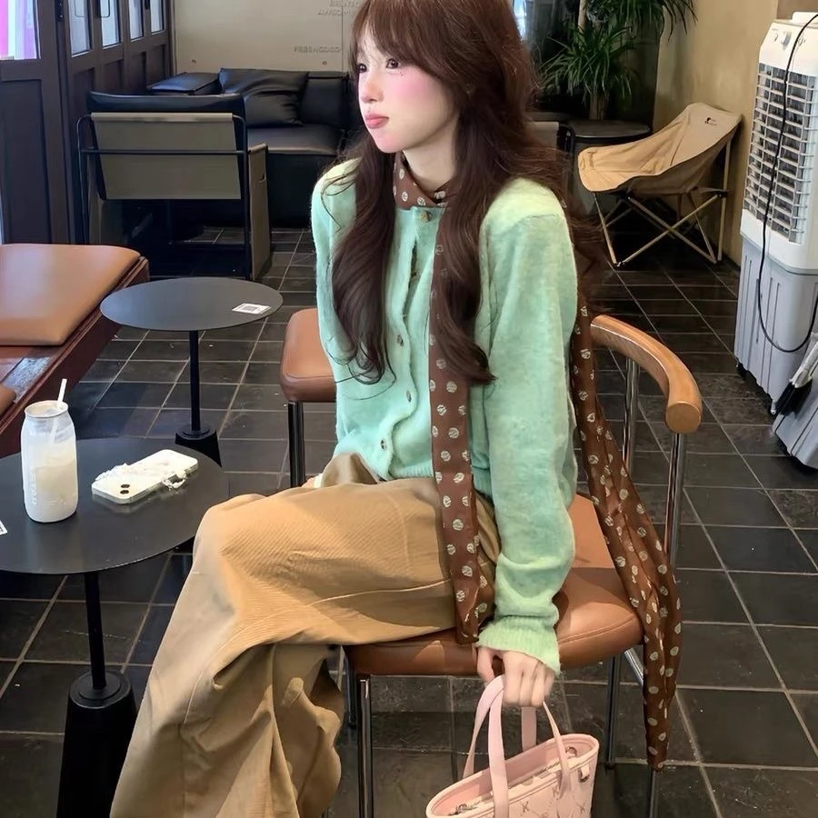 纯欲两件套秋冬温柔风no退no换