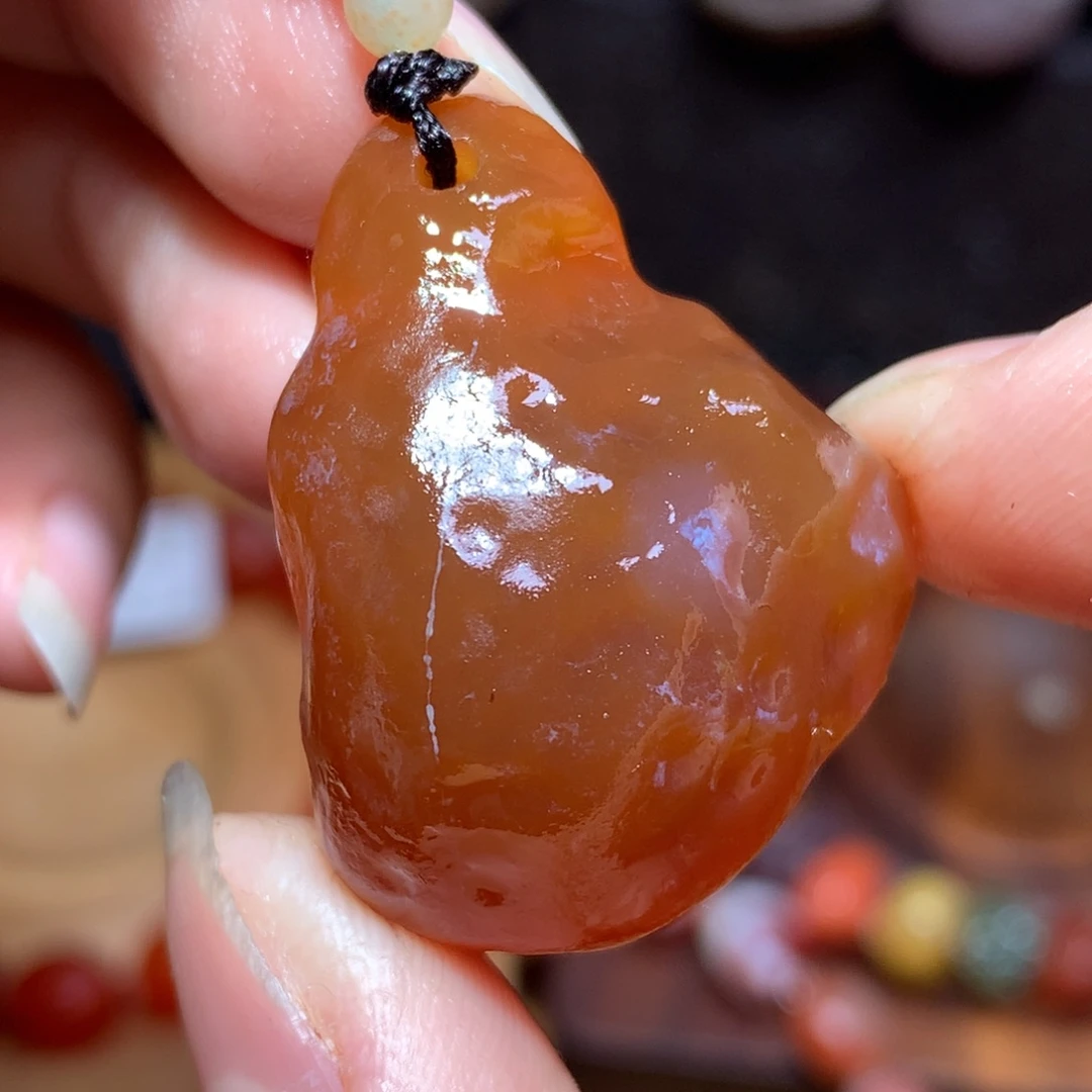 未镶嵌玛瑙/玉髓珠宝半成品