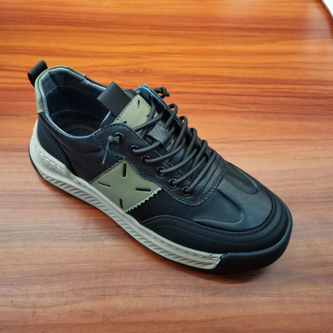 广州时尚爆款男士阿甘鞋，头层牛皮制作（单鞋）皮鞋码下单