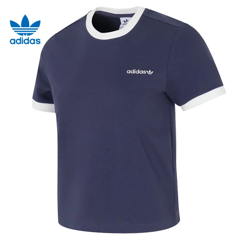 adidas阿迪达斯【大】三叶草女子运动休闲短袖T恤JM7973