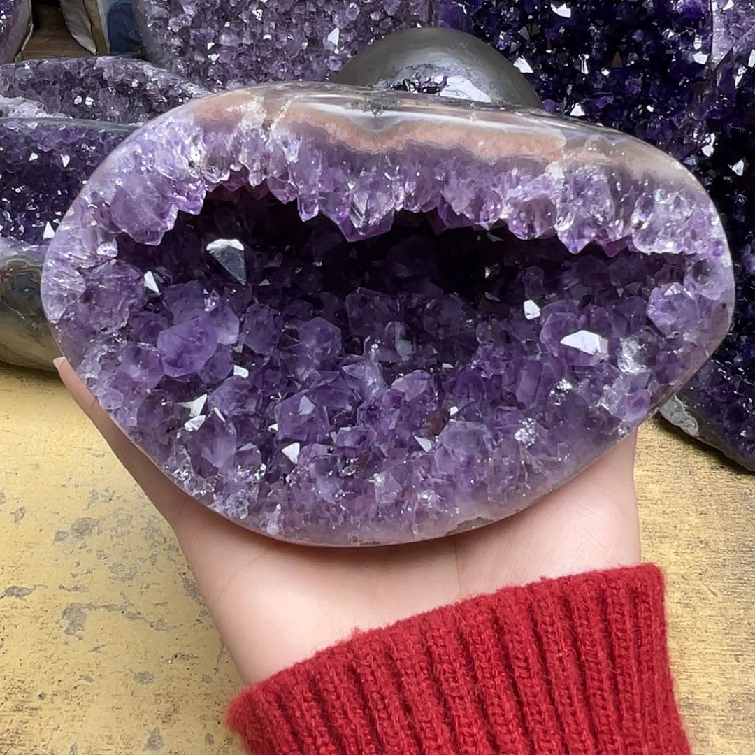 未镶嵌紫晶大型摆件（非配饰）