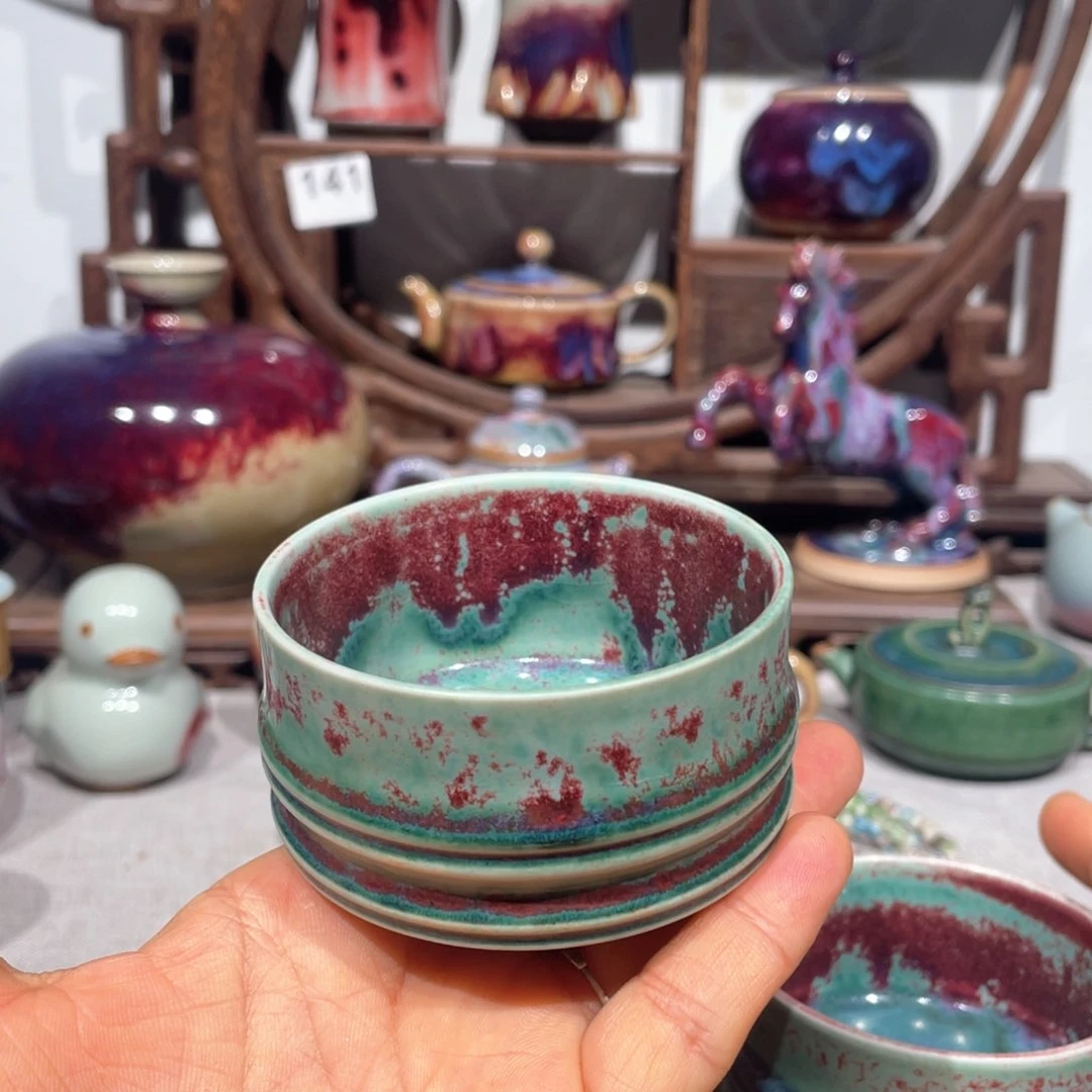 中国神后钧瓷茶器