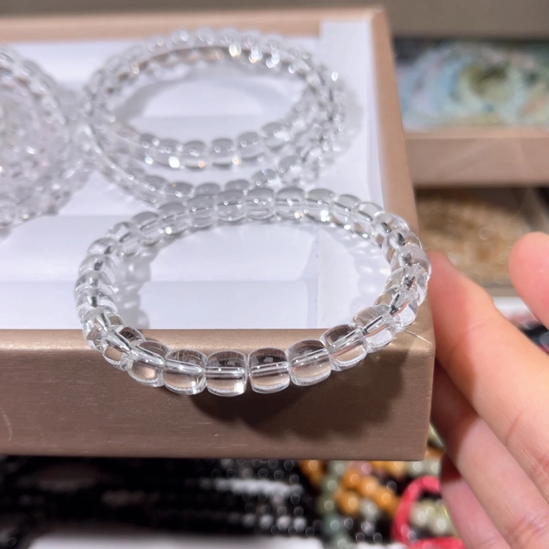 水晶手链未镶嵌白水晶006