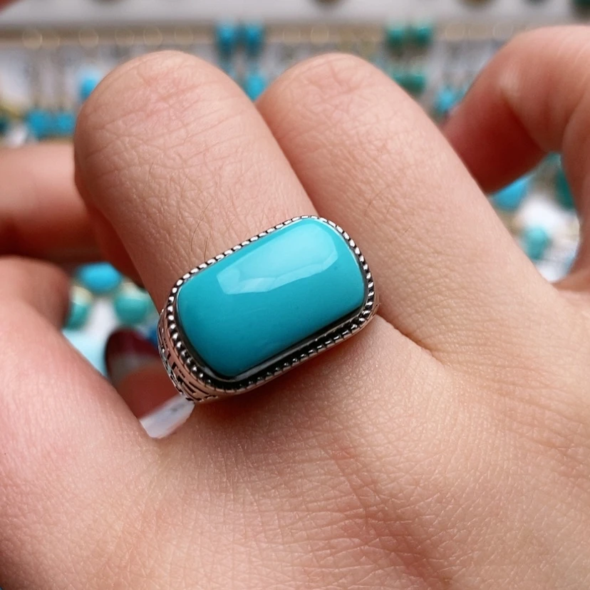 【闪购商品】绿松石珠宝奇石银S925镶嵌