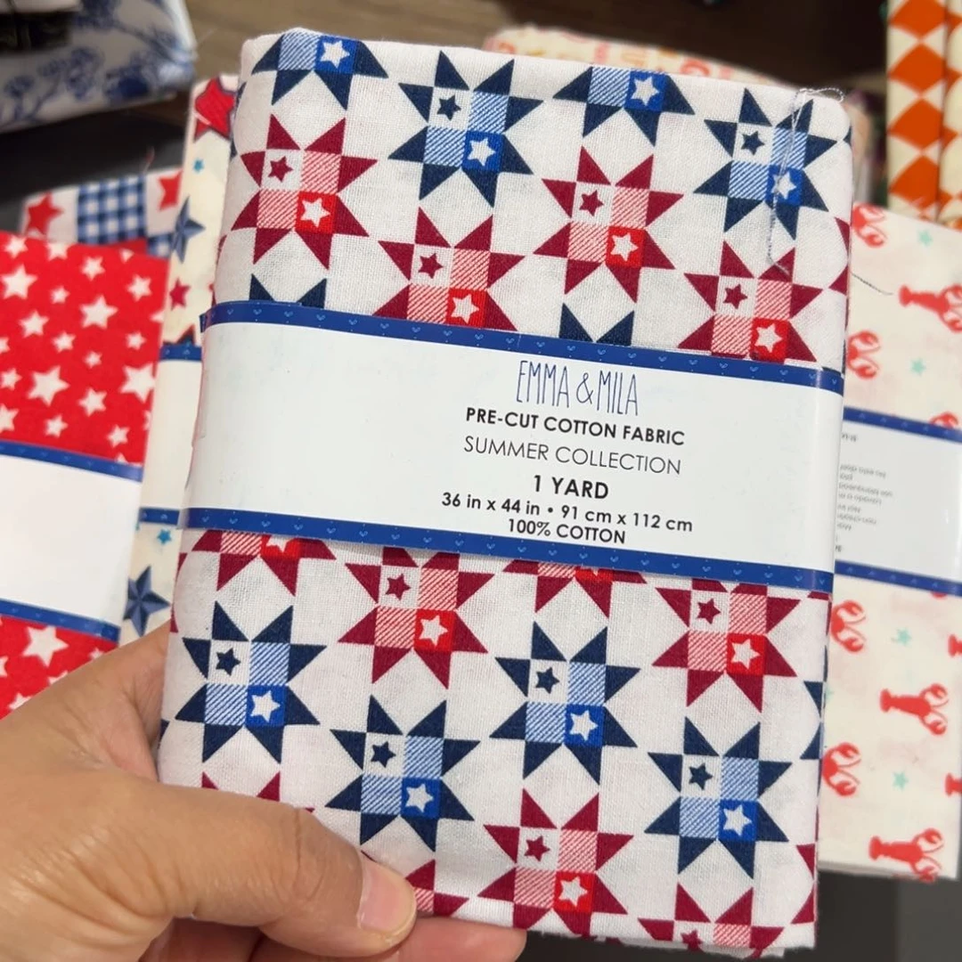 一码纯棉平布1.1米宽果子布艺小块