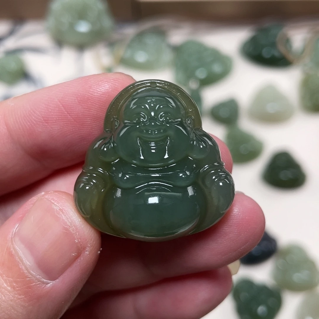 和田玉未镶嵌颈饰30