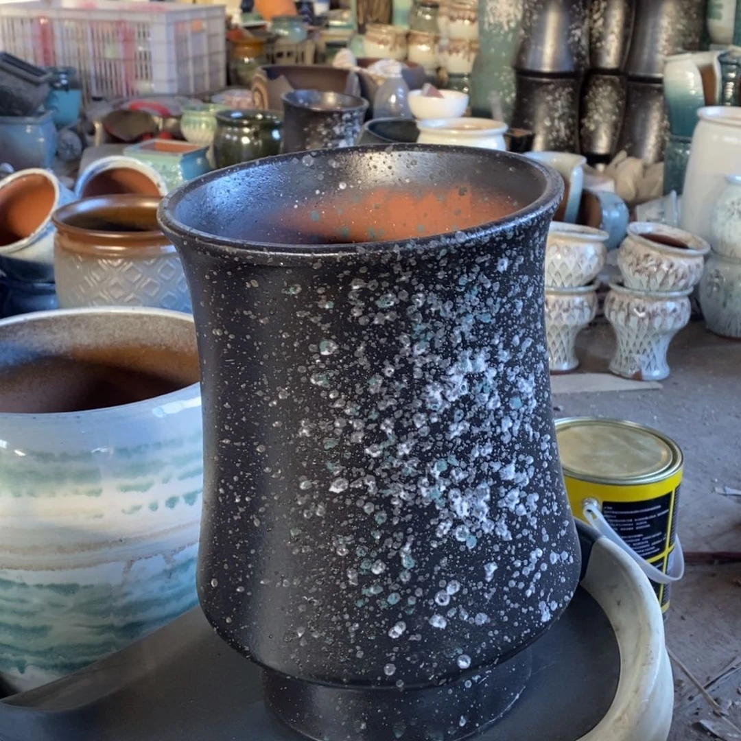 红陶瑕疵20/30f h j h g花盆