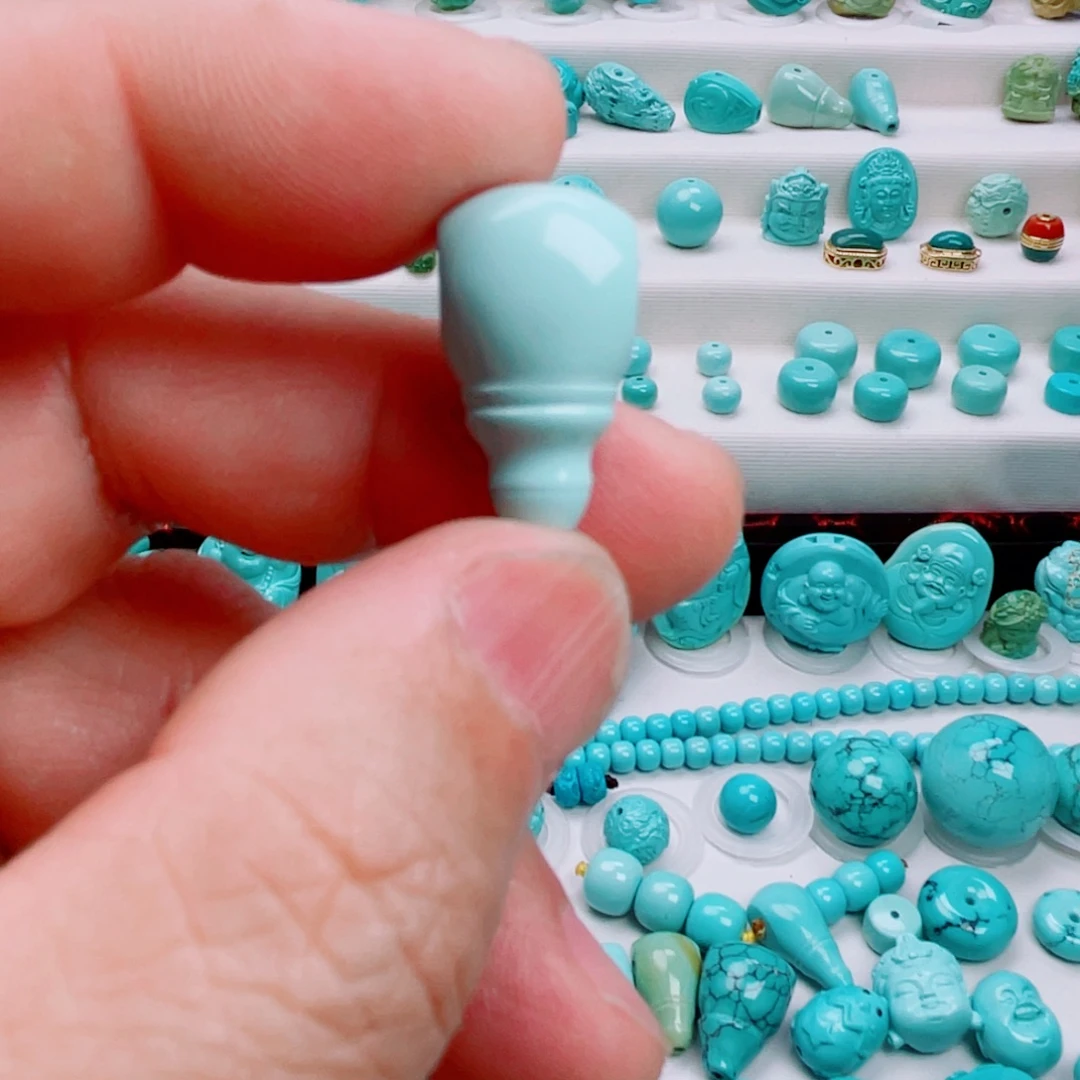 绿松石未镶嵌吊坠(不含链)