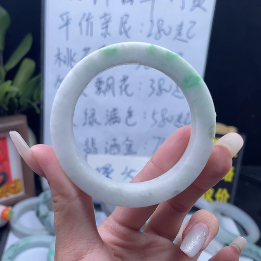 定制翡翠未镶嵌手镯翡翠