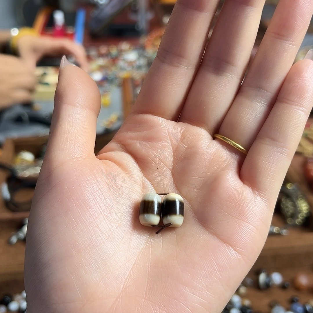 大理石磁石线珠12mm8mm