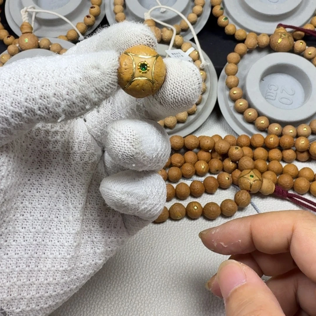 凤眼菩提吊坠18mm麒麟三通