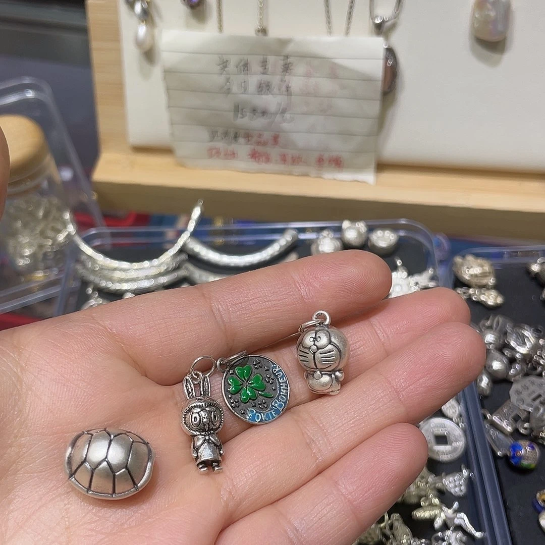 吊坠足银纯银时尚休闲好看