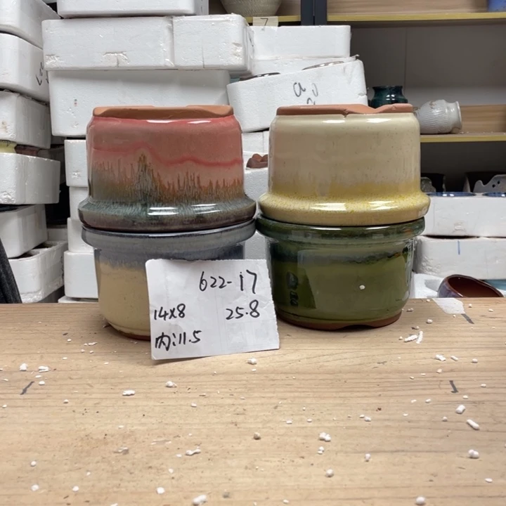 紫砂花盆多肉花盆微瑕17