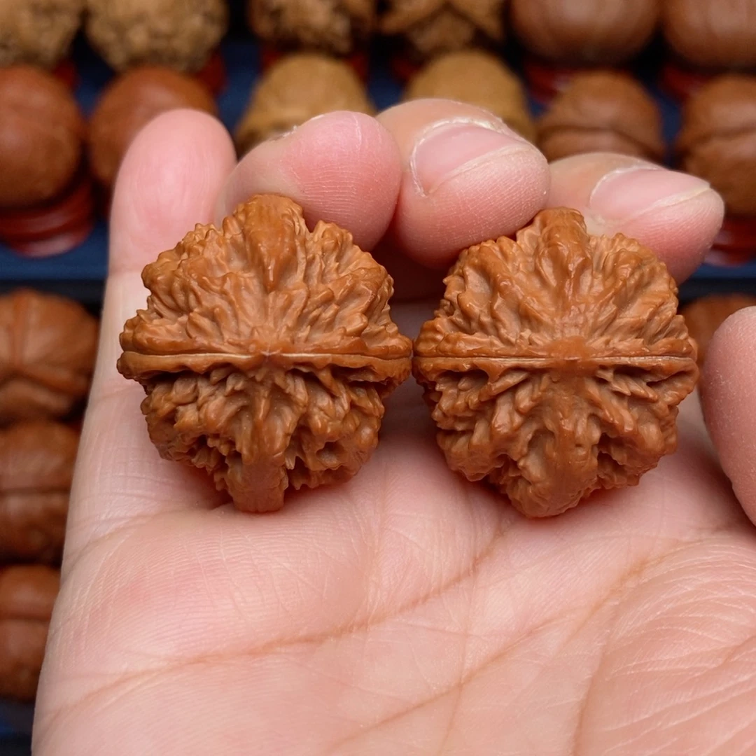 把件文玩核桃手捻野生精品粗筋霸王龙