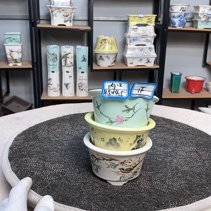 紫砂的花盆很漂亮17
