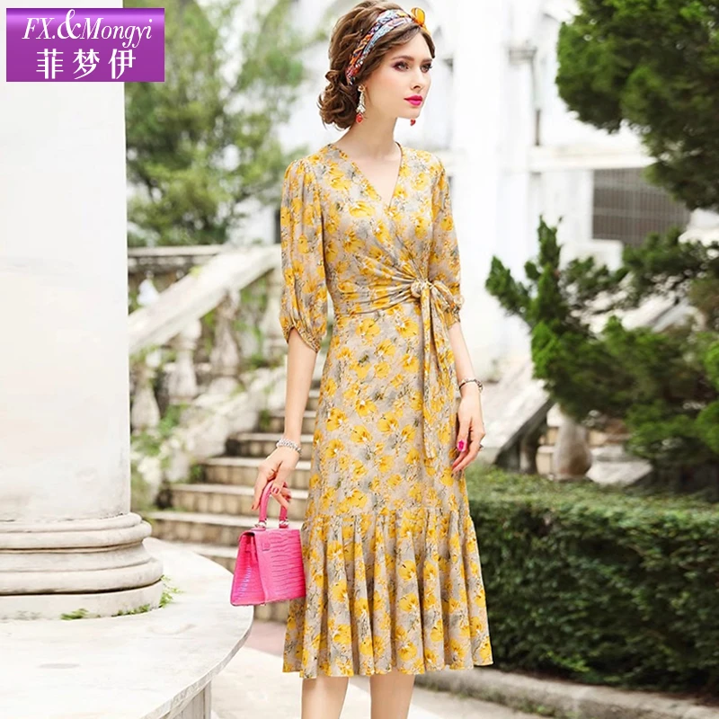 菲梦伊新款时尚连衣裙FXXL1301