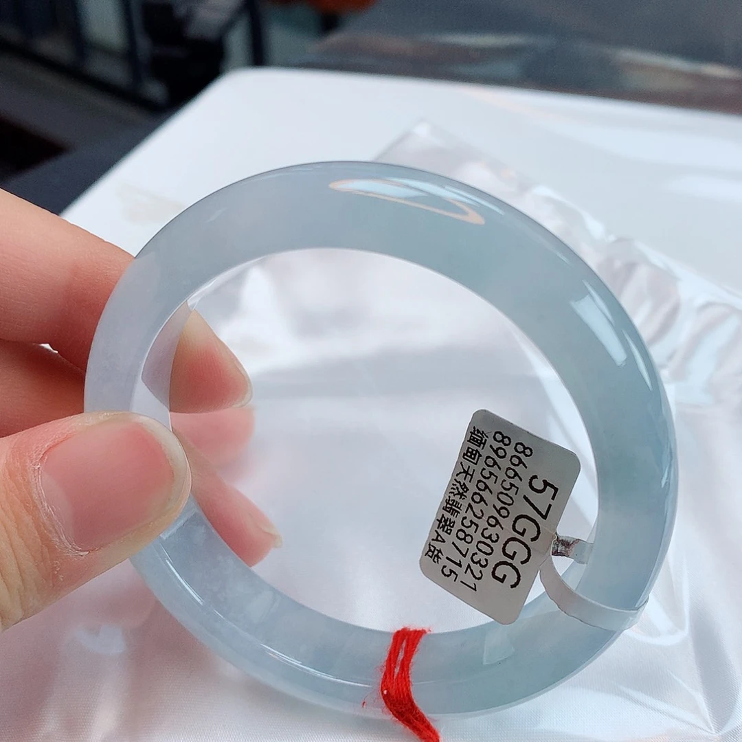 翡翠手镯未镶嵌天然缅甸翡翠A货手镯