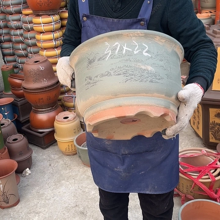 陶瓷紫砂花盆是最具创意