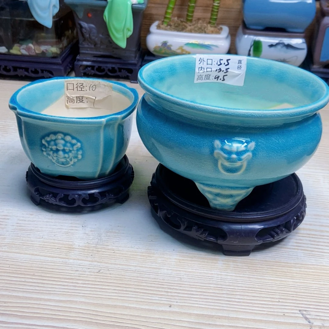 瓷片陶瓷花盆陶瓷艺术