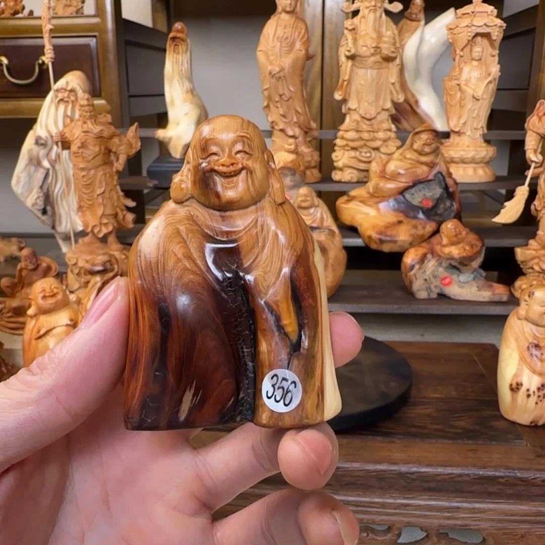 崖柏小木匠艺雕一物一拍