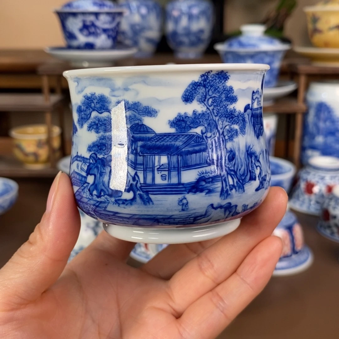 景德镇陶瓷手工手绘