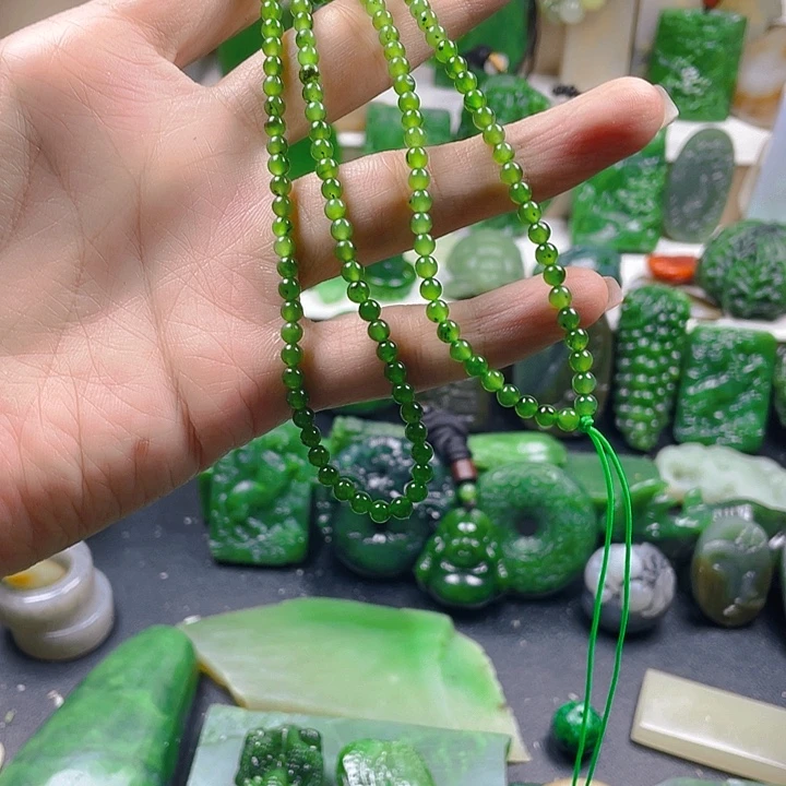 未镶嵌和田玉珠宝半成品