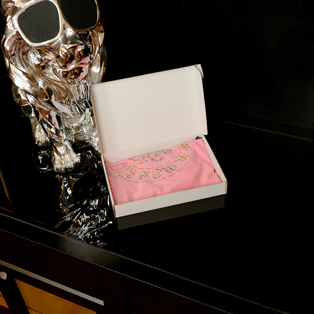 【ch彩】春夏潮流重磅百搭纯棉休闲短袖T恤KLX-CHTX66393