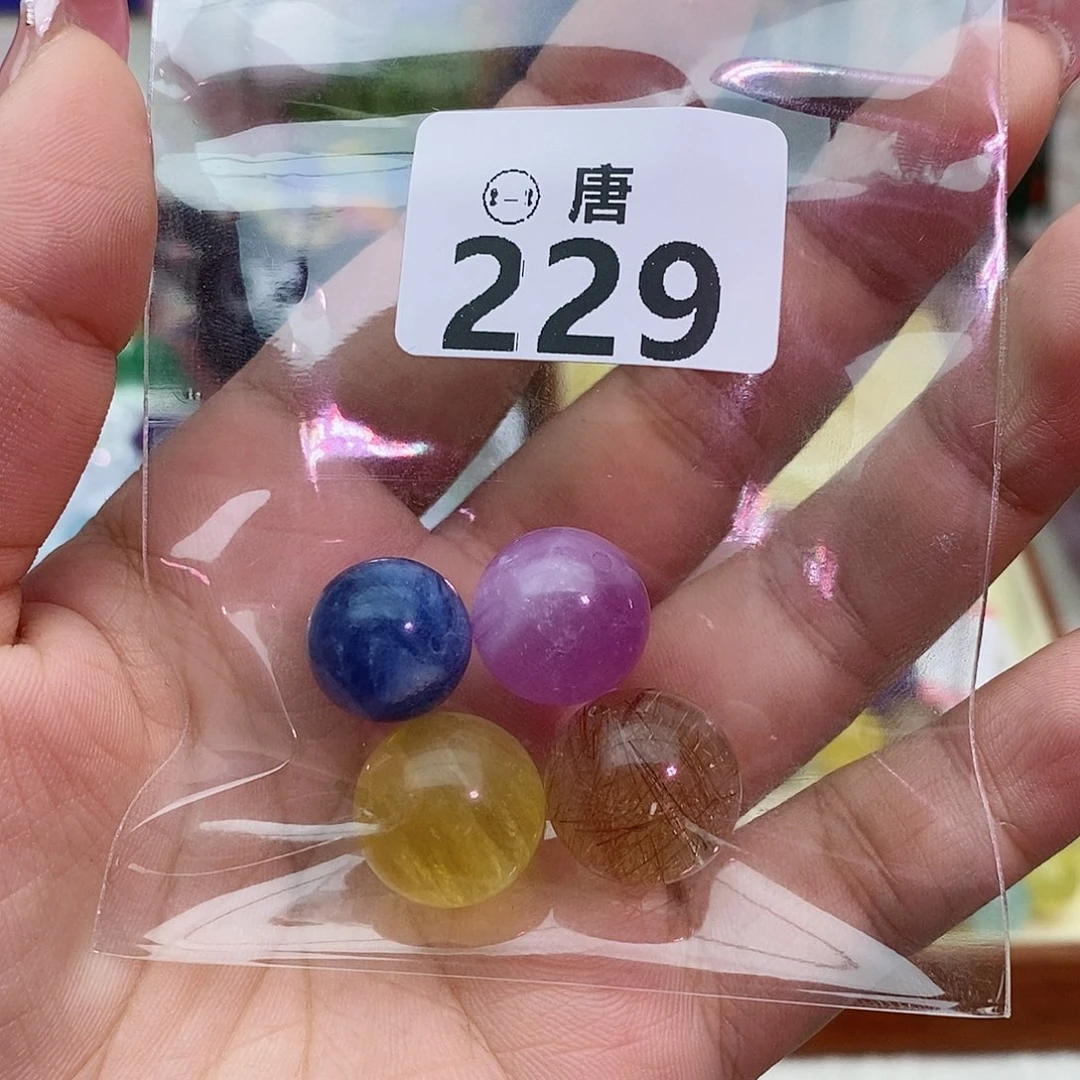 花***忆水晶手串未镶嵌多样性发一