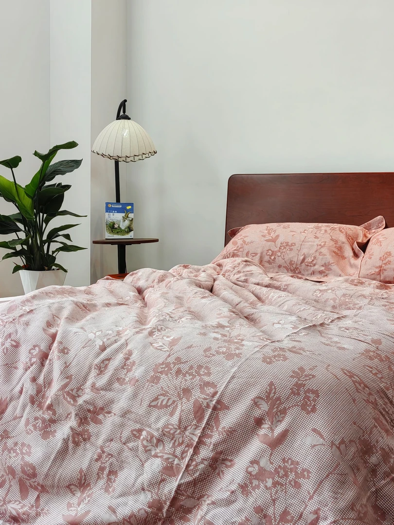 【雾织半夏】天丝竹麻混纺床上四件套 简约轻奢 温馨舒适