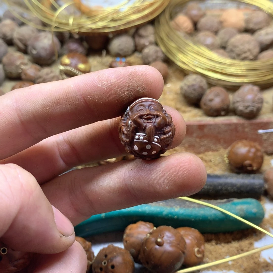 紫金鼠吊坠财神银