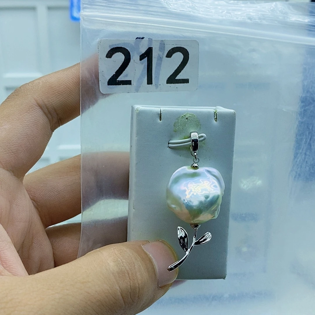 淡水珍珠颈饰合金